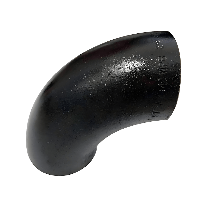 Gomito a 90 gradi con saldatura di testa